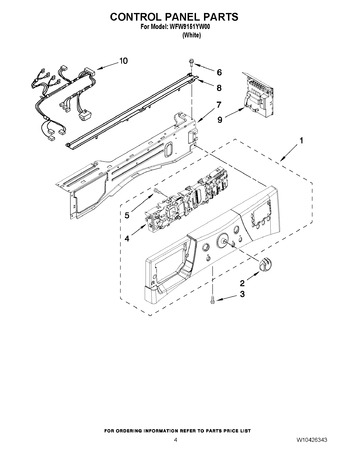 Diagram for WFW9151YW00