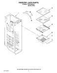 Diagram for 04 - Freezer Liner Parts