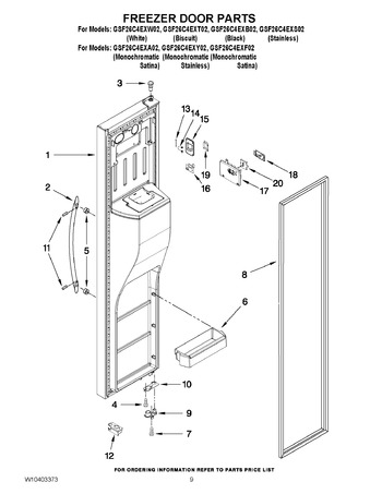 Diagram for GSF26C4EXB02