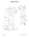 Diagram for 02 - Cabinet Parts