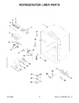 Diagram for 03 - Refrigerator Liner Parts