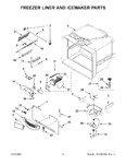 Diagram for 04 - Freezer Liner And Icemaker Parts