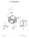 Diagram for 05 - 30" Oven Parts