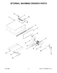 Diagram for 03 - Internal Warming Drawer Parts