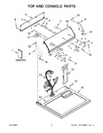 Diagram for 02 - Top And Console Parts