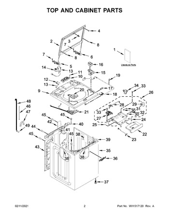 Diagram for WTW8127LC0