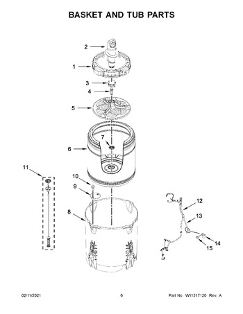 Diagram for WTW8127LC0