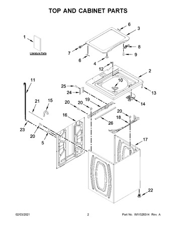 Diagram for 4GWTW1805LW0