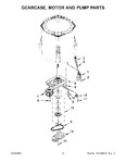 Diagram for 05 - Gearcase, Motor And Pump Parts