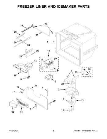 Diagram for WRF535SMHW03