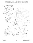 Diagram for 04 - Freezer Liner And Icemaker Parts