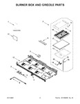 Diagram for 02 - Burner Box And Griddle Parts