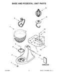 Diagram for 05 - Base And Pedestal Unit Parts