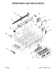 Diagram for 09 - Upper Rack And Track Parts