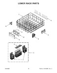 Diagram for 10 - Lower Rack Parts