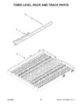 Diagram for 11 - Third Level Rack And Track Parts