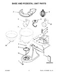 Diagram for 05 - Base And Pedestal Unit Parts