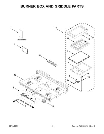 Diagram for JGRP536HM00