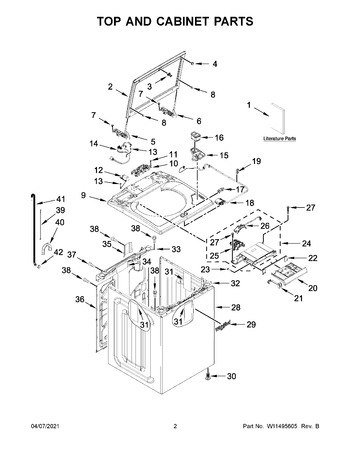 Diagram for WTW5105HW1