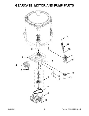 Diagram for WTW5105HW1