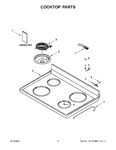 Diagram for 02 - Cooktop Parts