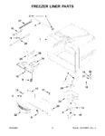 Diagram for 04 - Freezer Liner Parts