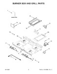 Diagram for 02 - Burner Box And Grill Parts