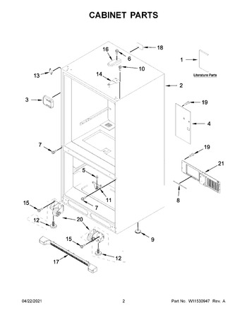 Diagram for WRB329DFBB03