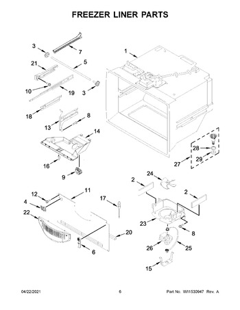 Diagram for WRB329DFBB03