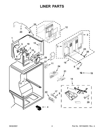 Diagram for WRT148FZDB03