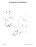 Diagram for 03 - Refrigerator Liner Parts