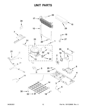 Diagram for WRB119WFBW03