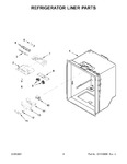 Diagram for 03 - Refrigerator Liner Parts