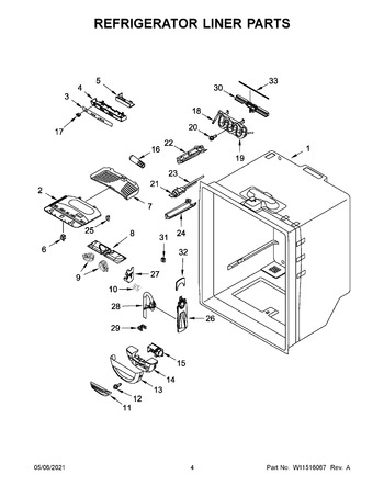 Diagram for WRF535SWHV04