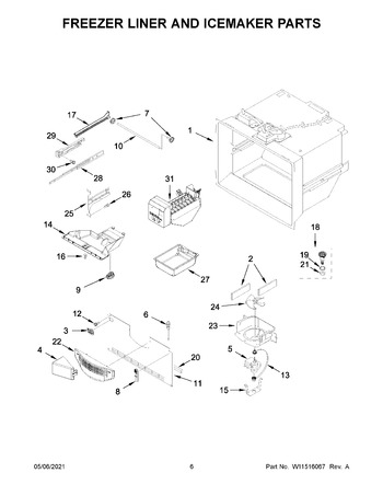 Diagram for WRF535SWHV04