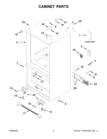 Diagram for WRB322DMHV03