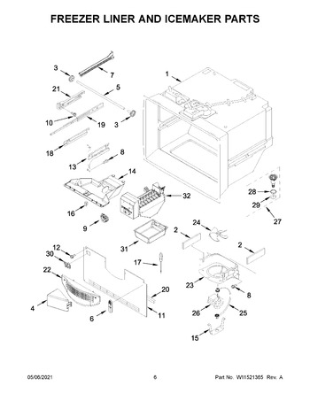 Diagram for WRB322DMHV03