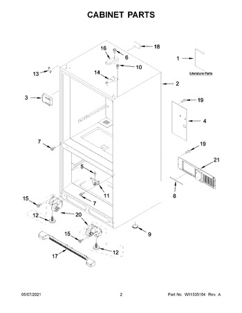 Diagram for WRB329RFBM03