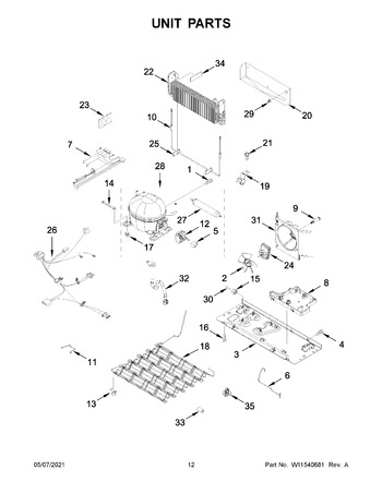 Diagram for WRF535SWHZ07