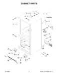 Diagram for 02 - Cabinet Parts