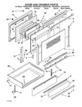 Diagram for 04 - Door And Drawer Parts