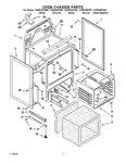 Diagram for 05 - Oven Chassis Parts