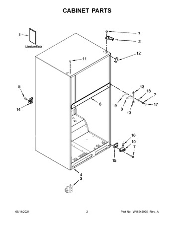 Diagram for WRT314TFDW02