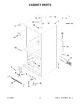 Diagram for 02 - Cabinet Parts