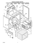 Diagram for 05 - Oven Chassis Parts