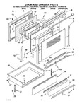 Diagram for 04 - Door And Drawer Parts