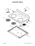 Diagram for 02 - Cooktop Parts