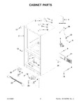 Diagram for 02 - Cabinet Parts