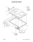 Diagram for 02 - Cooktop Parts