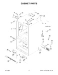 Diagram for 02 - Cabinet Parts